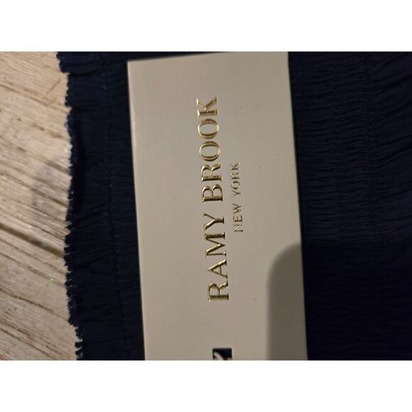 Ramy Brook Women's XS Blue Geometric Embroidered Mini Skirt Casual - Picture 6 of 6